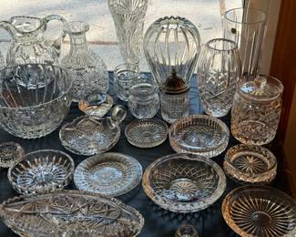 Waterford and American Brilliant Crystal