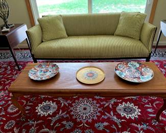 Antique Sheraton Sofa and Oriental Porcelain