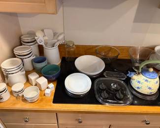 Cannister Set, Tea Pot and More
