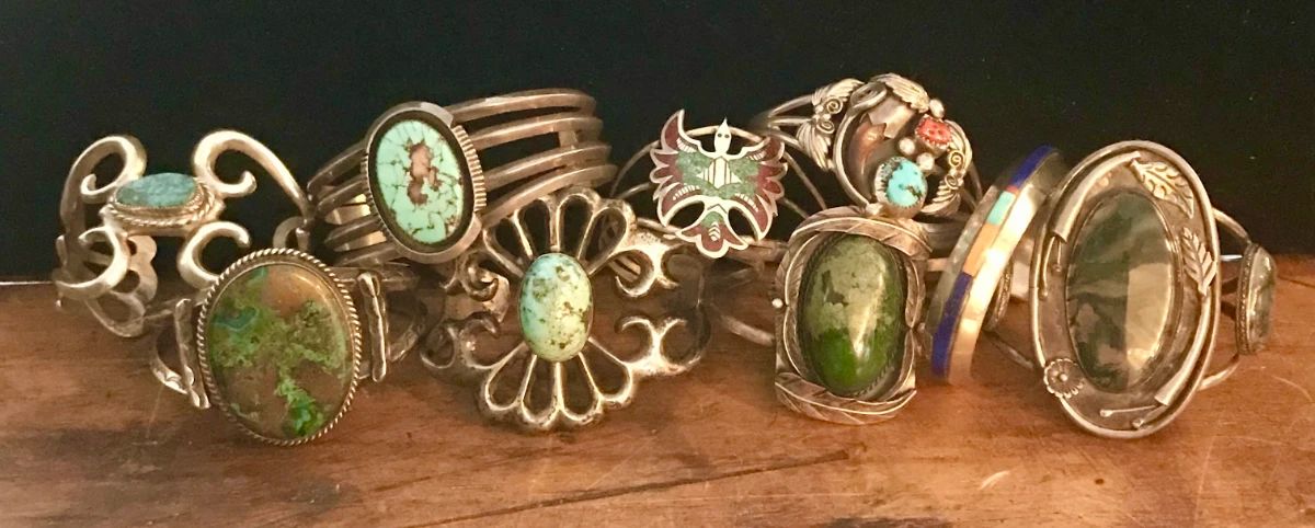 There is much more Native American jewelry than pictured.