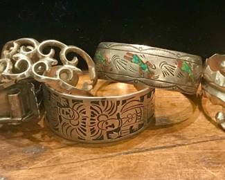 There is much more Native American jewelry than pictured.