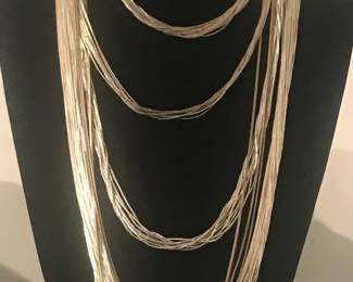 liquid sterling silver necklaces