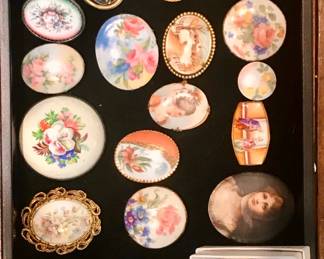 hand painted porcelain