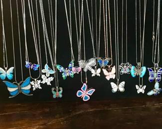 sterling butterflies