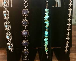assorted bracelets