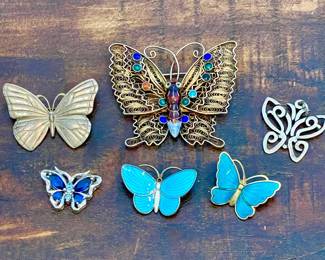 some of the many sterling butterflies