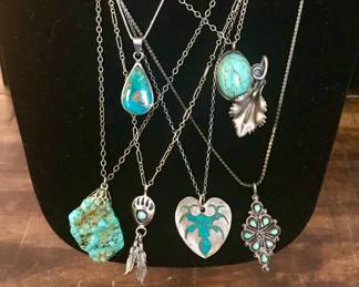 There is much more Native American jewelry than pictured.