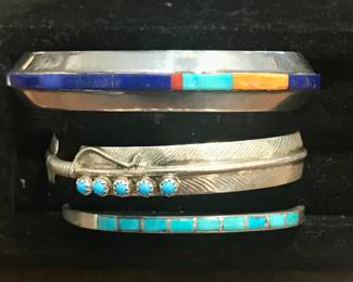 There is much more Native American jewelry than pictured.