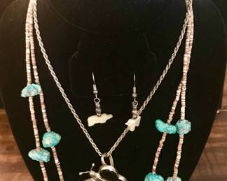 There is much more Native American jewelry than pictured.