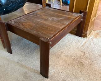Percival Lafer side table - as is (no glass top anymore)