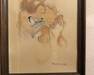 Original Vintage Art by artist Pendleton
