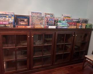 Large book shelf cabinet