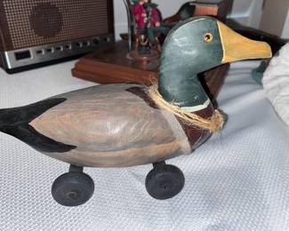 Vintage duck toy