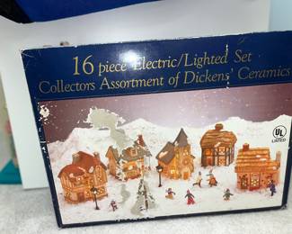 Dickens Christmas village