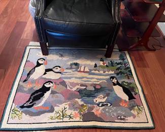 Puffin rug Claire Murray Design