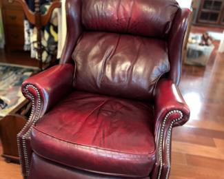 Office recliner, leather chair