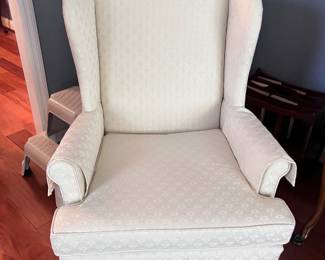 White Queen Anne armchair