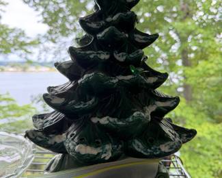 Green Ceramic Christmas Tree