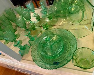 Uranium Green Glass