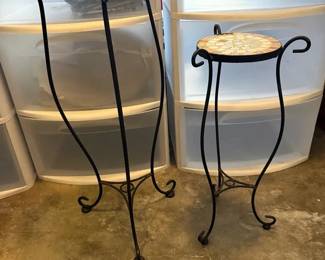 SAT152 - Two Decorative Pedestals