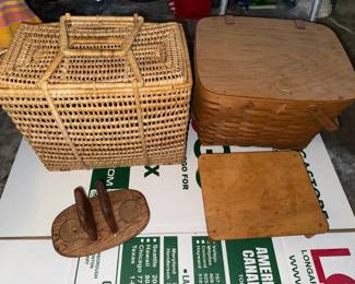 SAT124 - Two Woven Baskets