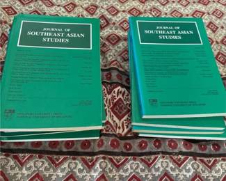 SAT465 - Lot of 12 Journal of Southeast Asian Studies Volumes Singapore University Press