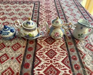 SAT101 - Assortment Of Porcelain Ornaments