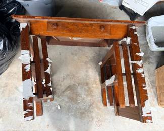 SAT384 - Solid Wood Table (Not Built Fully)