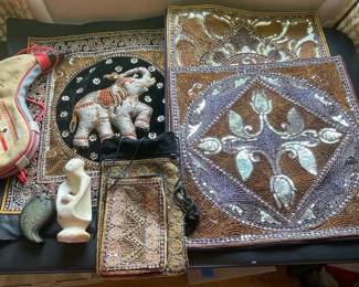 SAT477 - Kalaga Wall Tapestry & Other Exotic Pieces