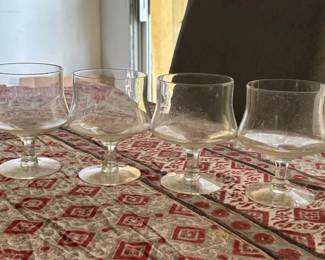 SAT220 - 6 Glass Brandy Sniffer Glasses