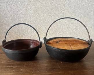 SAT146 - Cast Iron Japanese noodle bowls