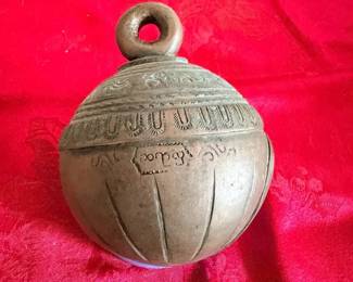 SAT097 - Burmese bronze elephant bell