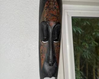 SAT387 - Indonesian Wood Carved Mask