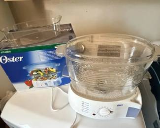SAT281 - Oster 6.1qt 2 stack Food Steamer