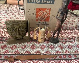 SAT407 - African Tribal Art & Sculpture Decor