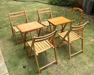 SAT532 - Complete Wooden Patio Set
