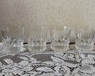 SAT116 - Cristal d'Arques Tuilleries Old Fashioned Glasses, Set of 4
