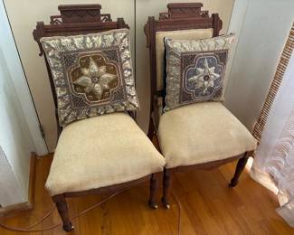 SAT030 - Antique Parlor Chairs