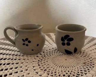 SAT081 - Handmade salt-glaze Pottery from Williamsburg Pottery