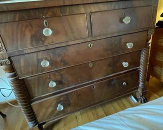 SAT471 - Vintage American Empire Dresser