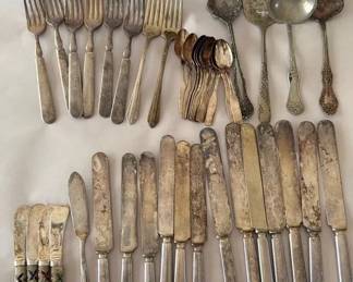 SAT089-Silver Plated Flatware