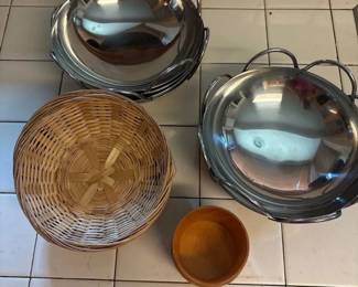 SAT297 - Mini Wok & Bamboo Baskets
