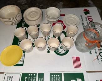 SAT126 - Glass and Porcelain Dish-Ware