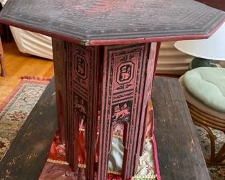 SAT192 - Burmese Folding Side Table