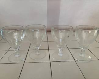 SAT132 - Four English Drinking Glasses