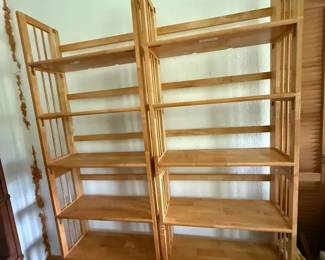 SAT328 - Four Modular Folding Storage Shelves