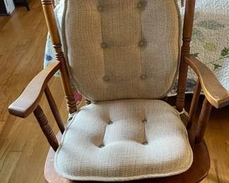 SAT404 - Colonial Revival Solid Wood Rocking Chair