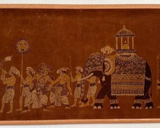 SAT015 - Sri Lankan Framed Wall Art