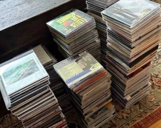 SAT253 - Assorted Music CDs