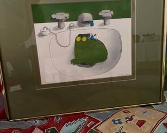 My favorite frog by Teresa Farr.